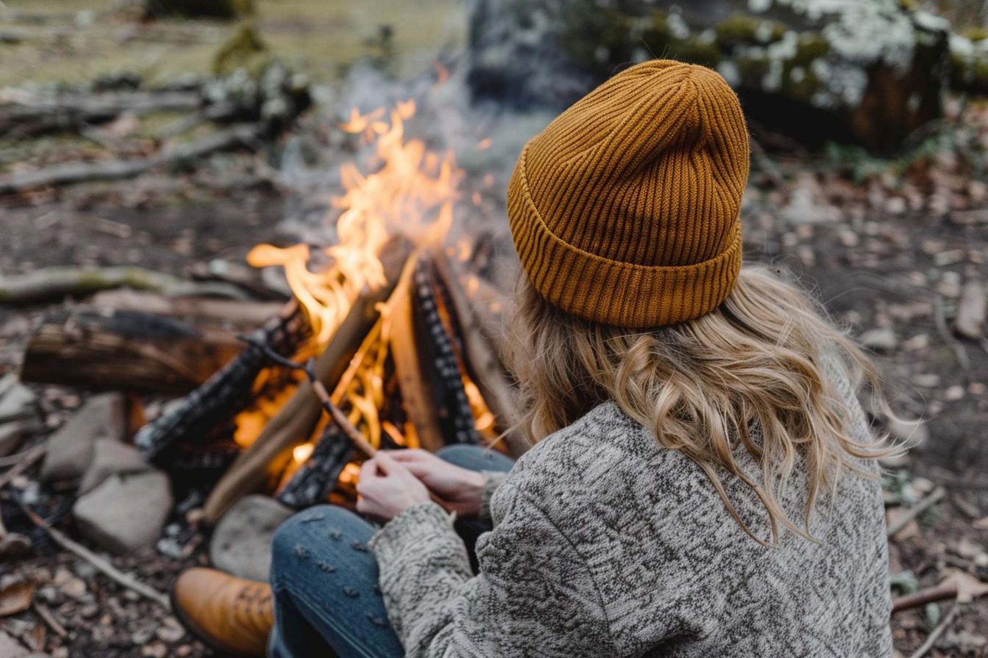 An evening by the bonfire